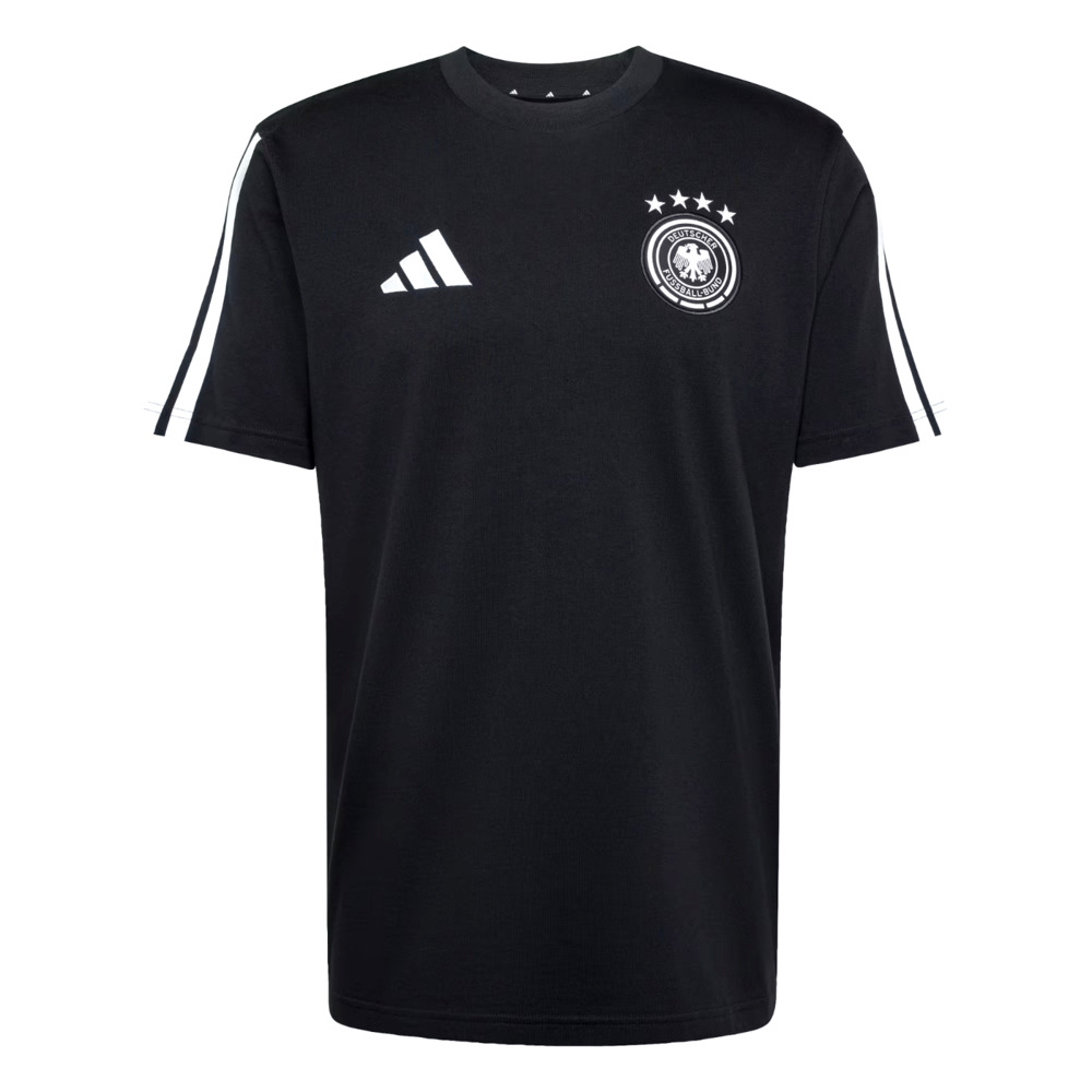 Adidas Germany DFB DNA T-Shirt Black JZ9352 size Large